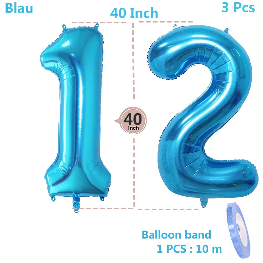 24-teiliges Set Luftballons Mit Zahl 1 – Für Helium Oder Luft, Bunt, Ca. 30 Cm Durchmesser, Perfekt Für 1. Geburtstag & Feiern