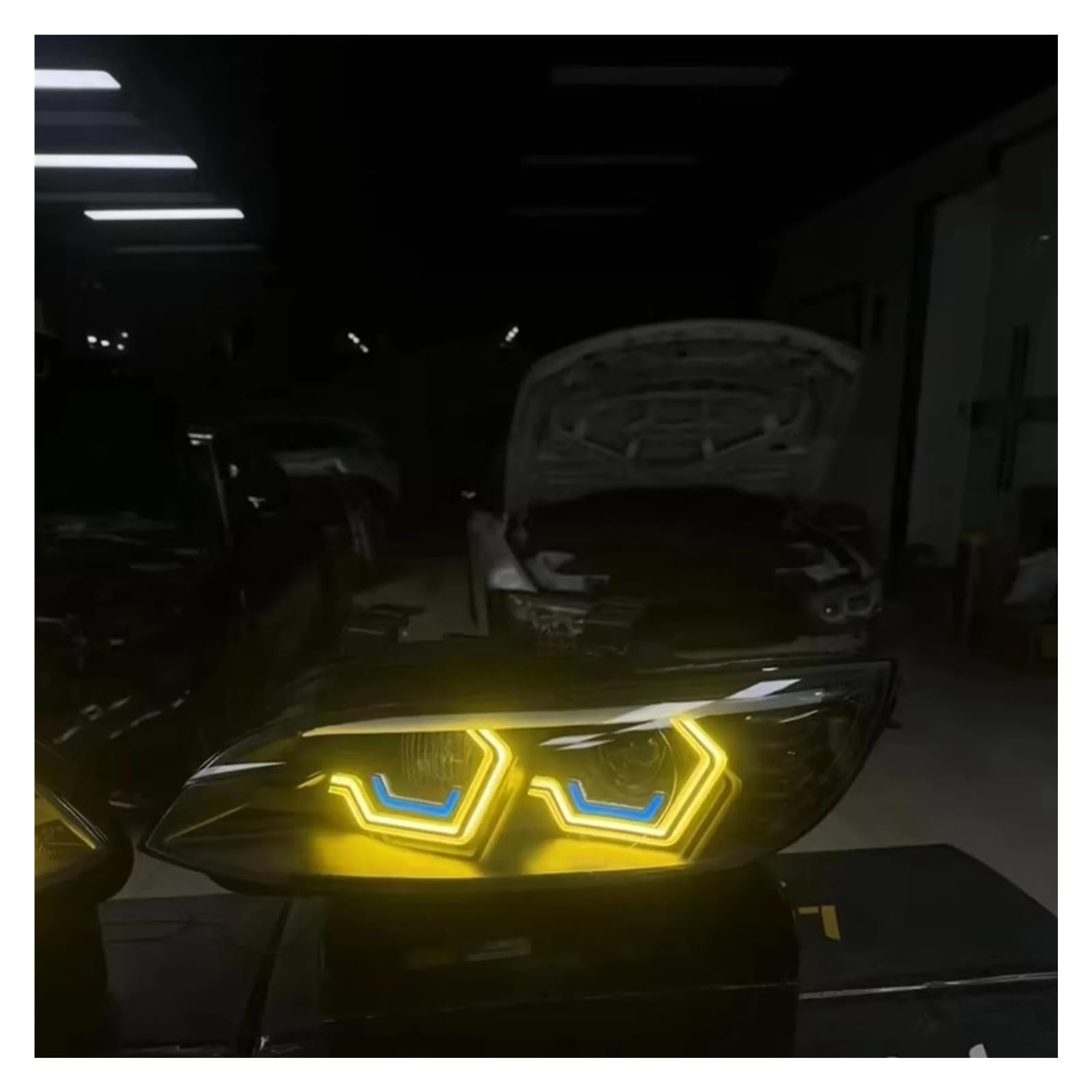 Faro Principale Per BMW Serie 3 E92 E93 Per OSS 2006-2012 Fari A LED Con Luci Diurne DRL Indicatori Di Direzione Fari Fanali Anteriori