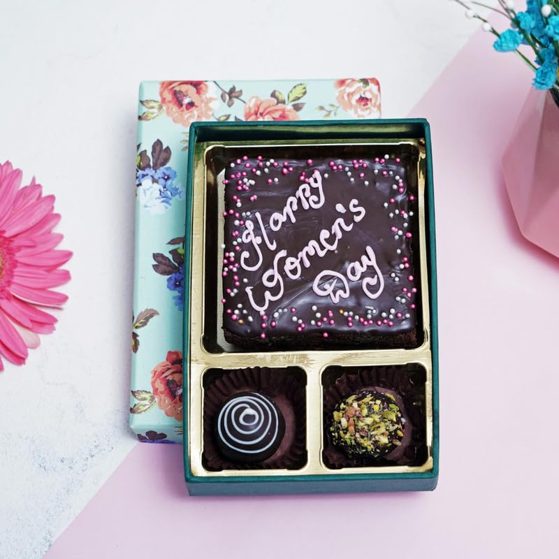 Image of VELVET FINE CHOCOLATES Little Treat Box | Holi Gift Hamper | Festival Gifting | Holi Gifts For Family & Friends | Birthday, Anniversary Gift'S | Wholesome Corporate Gifting