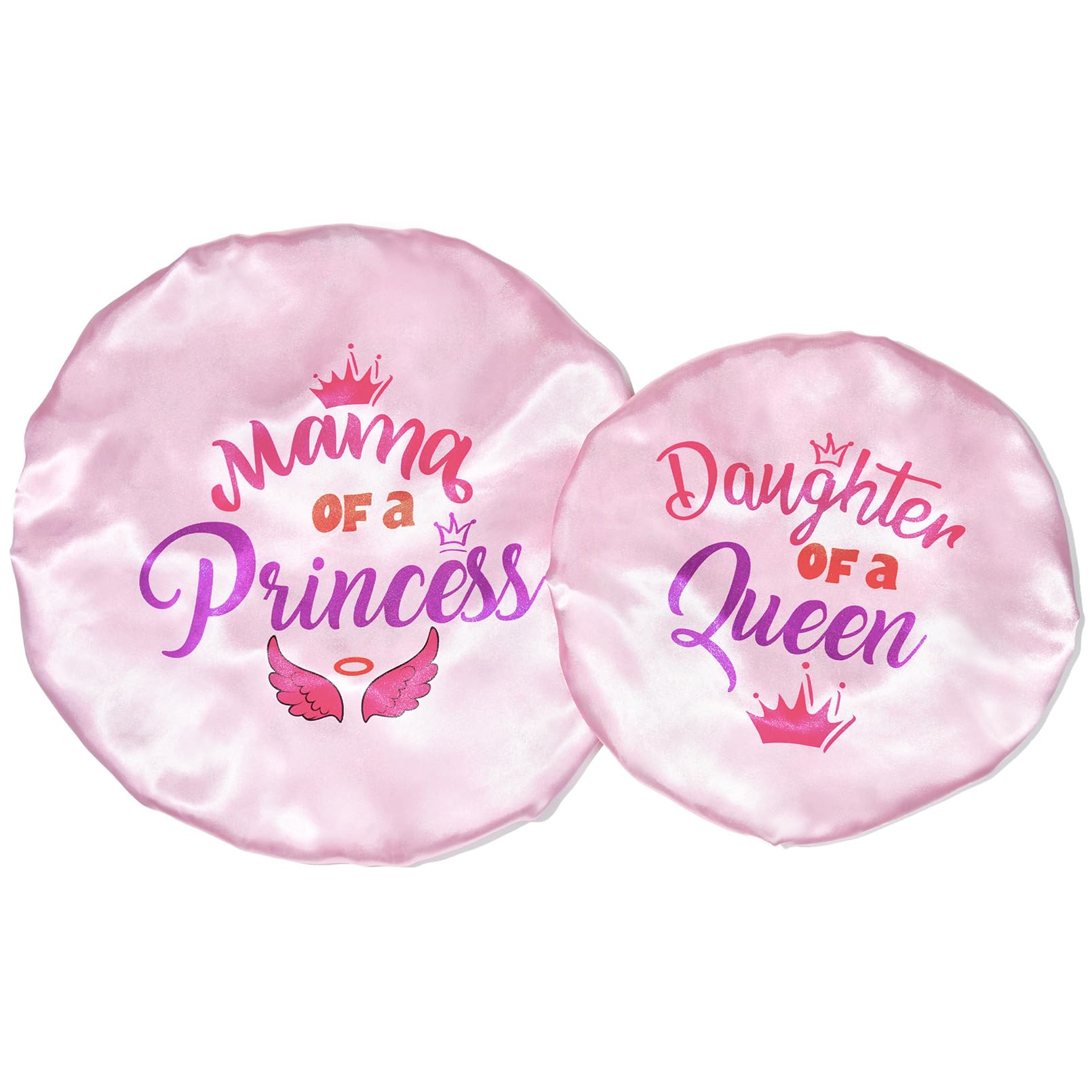 Photo 1 of **DIRTY**
Bonnet Set Baby Mommy Bonnet Sleep Cap Baby Hair Cap for Women Girls Kids Toddler Curly Reversible Adjustable Rainbow Hair Hat Double Layer