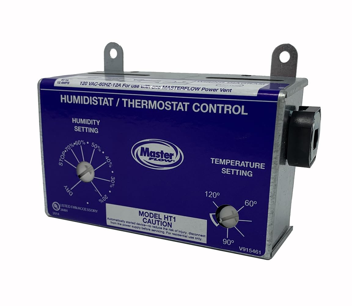 Master Flow Manuelle Thermostat Steuerung PG/PR-Power Vents HT1 – New Read
