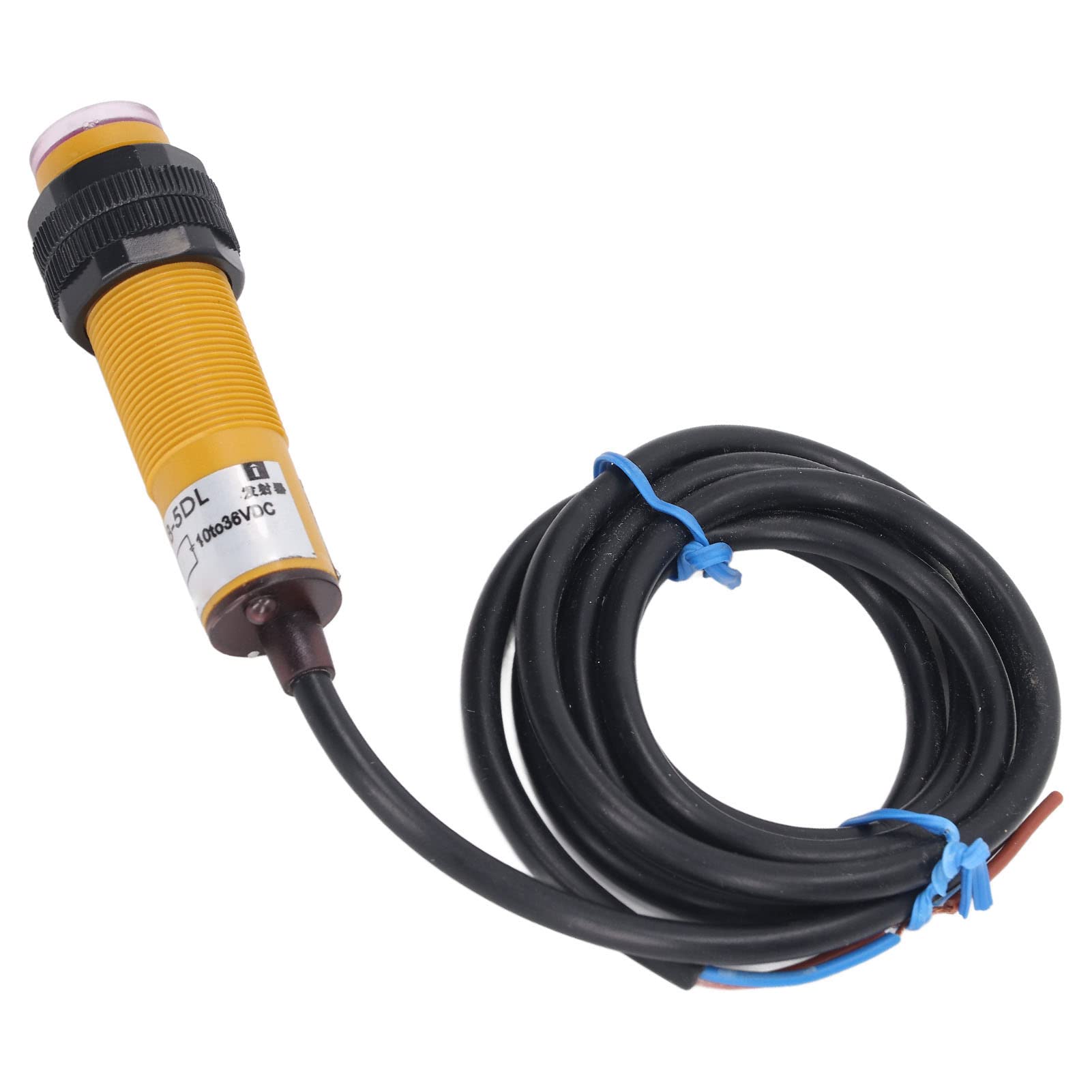 Przełącznik fotoelektryczny na podczerwień z czujnikiem regulowany moduł unikania przeszkód wykrywanie dalekiego zasięgu 5 do 30 cm 10 36 V DC dla automatyzacji robotyki 5 sztuk