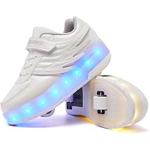 أحذية تزلج LED للبنات والأولاد أحذية رياضية للأطفال بعجلات