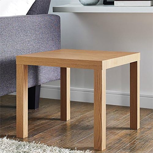 DHP Parsons Modern End Table, Natural