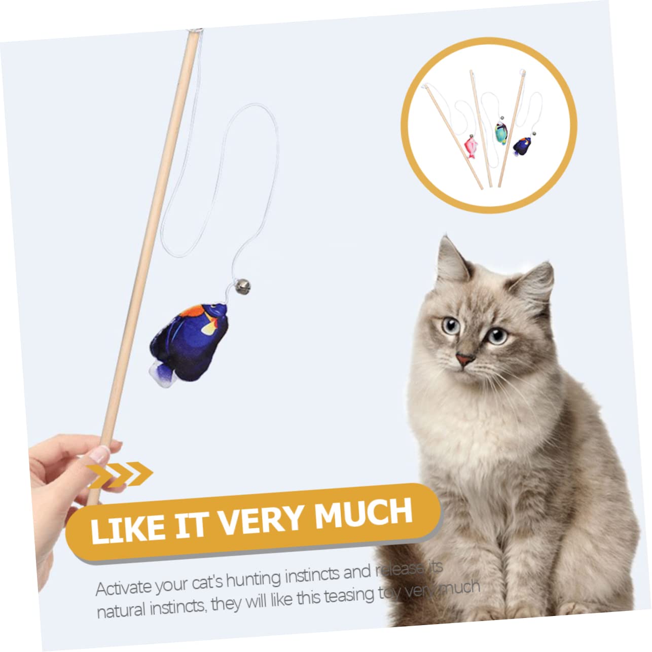 Happyyami 9stücke Teiliges Interaktives Katzenspielzeug Mit Katzenminze Und Glocken Aktives Spielzeug Für Kätzchen Fördert Jagdinstinkt Und Sorgt Für Stundenlangen Spaß