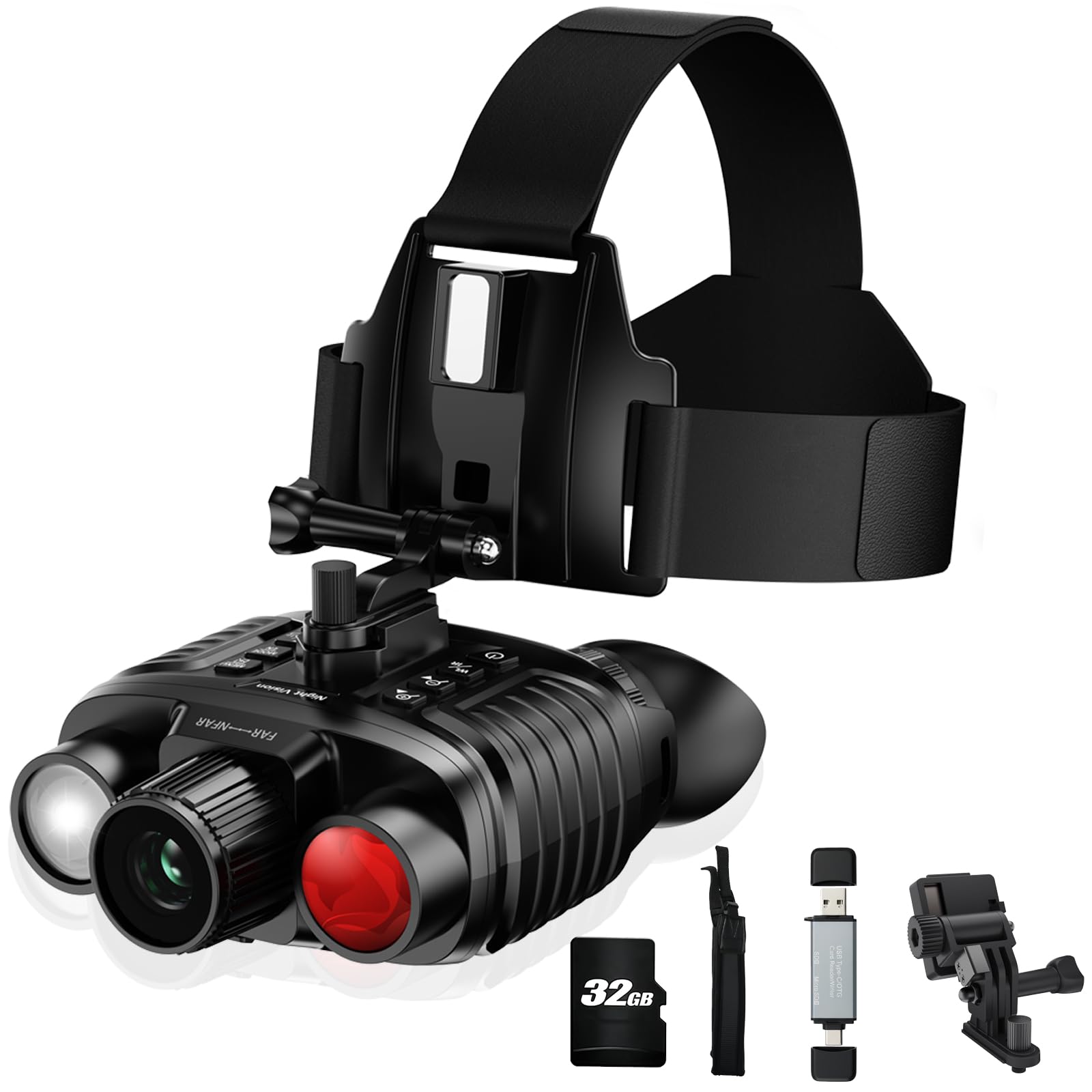 Amazon.com: Night Vision Goggles - lovpo 4K Head-Mounted Night