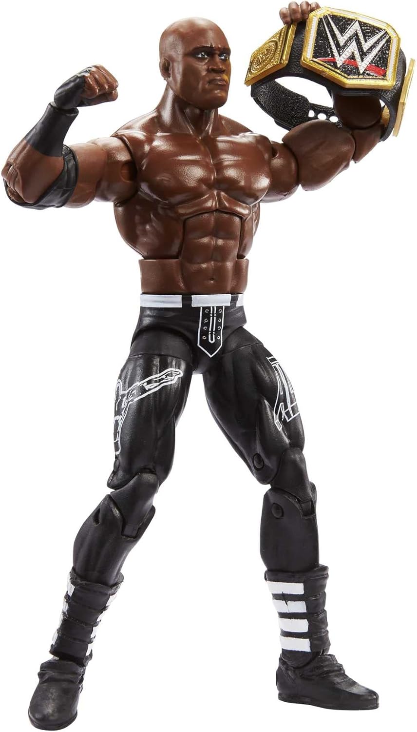 WWE Bobby Lashley Elite Collection Action Figure, 6-inch Posable Collectible Gift for WWE Fans Ages 8 Years Old & Up