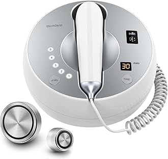 Skin Firming Facial Device, Double Effect 5-in-1Professional Home Beauty Device for Face, Neck, Arms, Abdomen, Legs, 2025 New Upgrade 5 Energy Levels - Salon Results