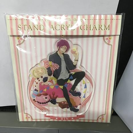 Amazon フリー バースデー 松岡凛 アクスタ スタンドアクリルチャーム アクリルスタンド キーホルダー 京アニ Free アイドル 芸能人グッズ 通販