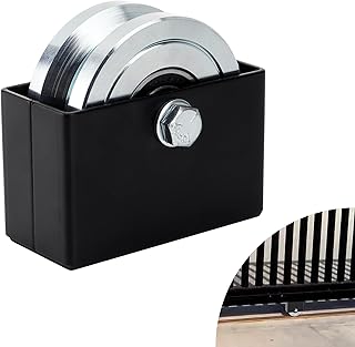 4" V-Groove Slide Gate Wheel, V Track Gate Wheel with Welded Bracket Box, Load