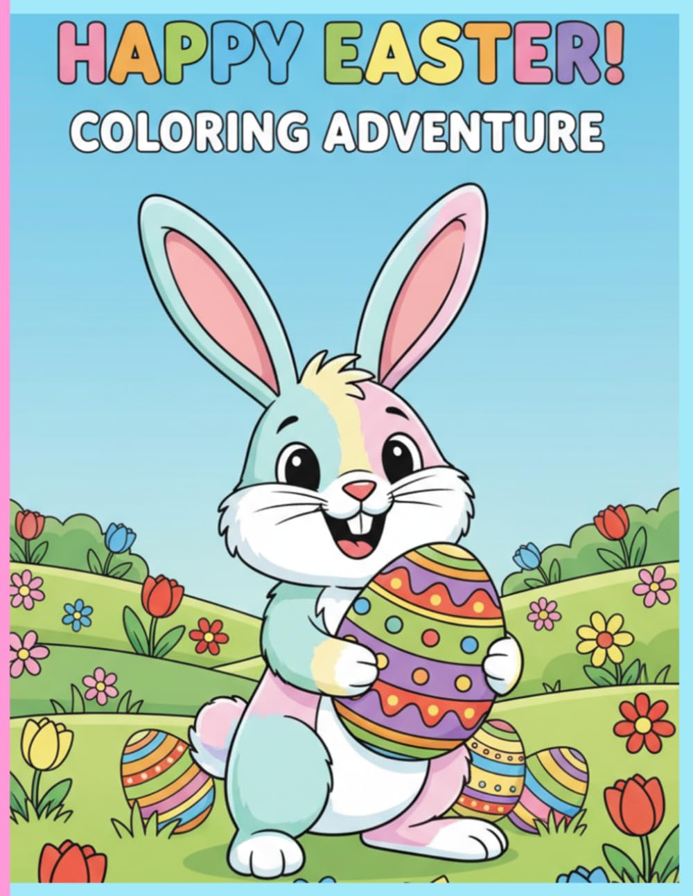Happy Easter: Happy Easter Coloring Adventure