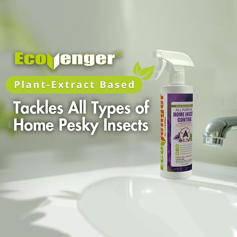 EcoVenger Natural Insect Control Bundle Food Grade Diatomaceous Dust & All Purpose Insect Spray, Kills Multiple Crawling Insects, Fast Acting, Safe Around Children & Pets