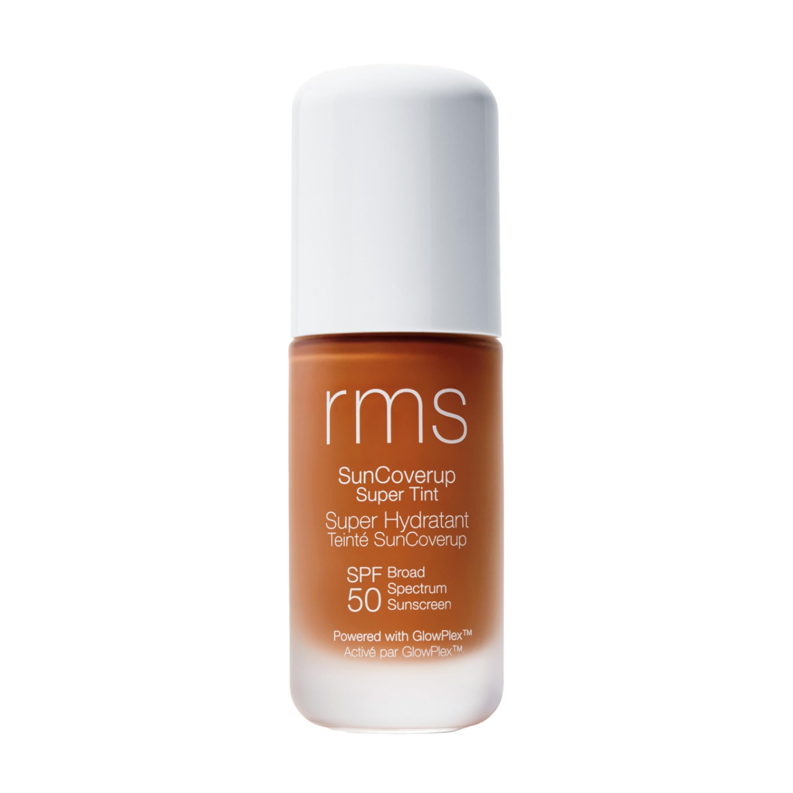 RMS Beauty SunCoverup SPF 50 – Broad Spectrum Mineral Sunscreen Foundation, Reef-Safe Zinc Oxide, Tinted Lightweight Sun Protection, Water-Resistant, 1 fl oz