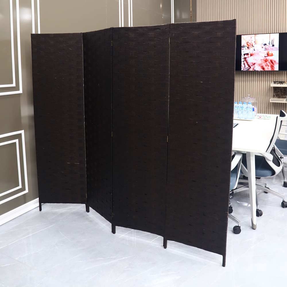 Buy YATAI Bamboo wooden Room Dividers and Folding Privacy Screens 4