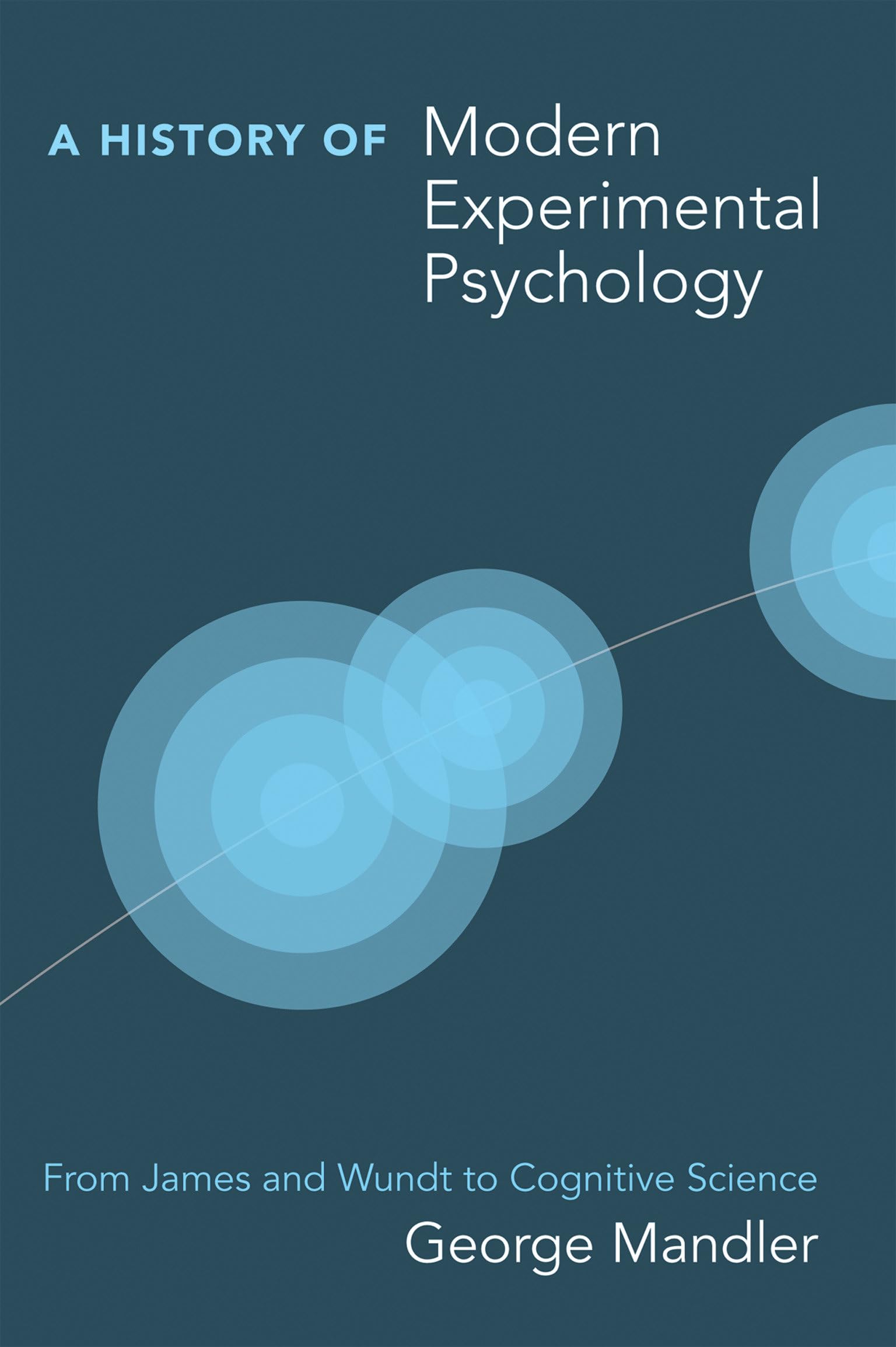 A History of Modern Experimental Psychology: From James and Wundt to Cognitive Science (A Bradford Book)
