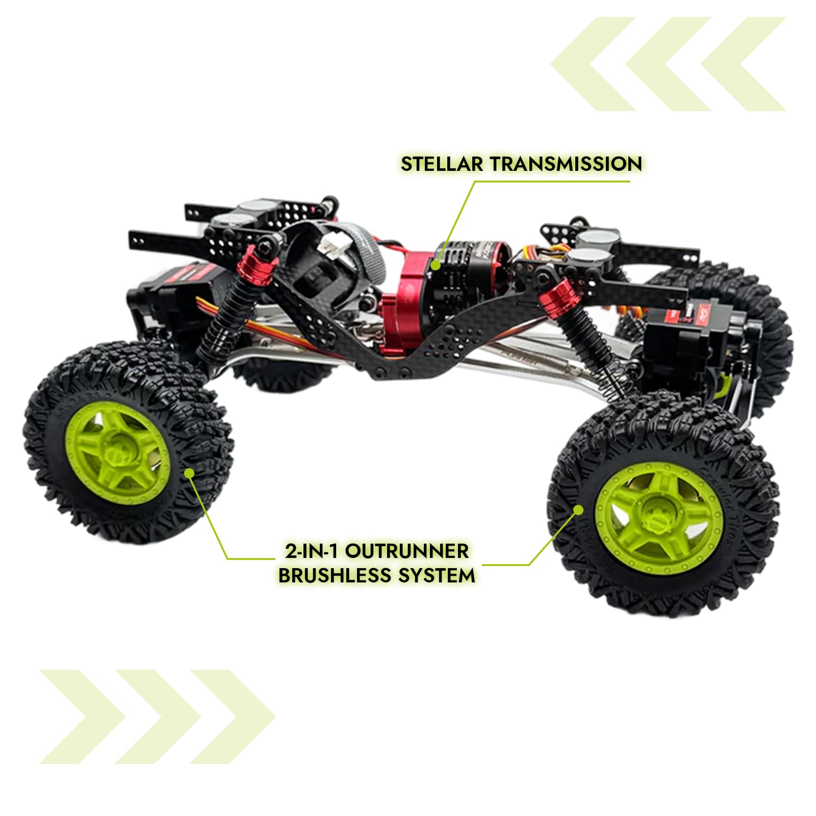 Amazon.co.jp: furitek 1/18 RCクローラー TerraX Active Pro 4WS – 1