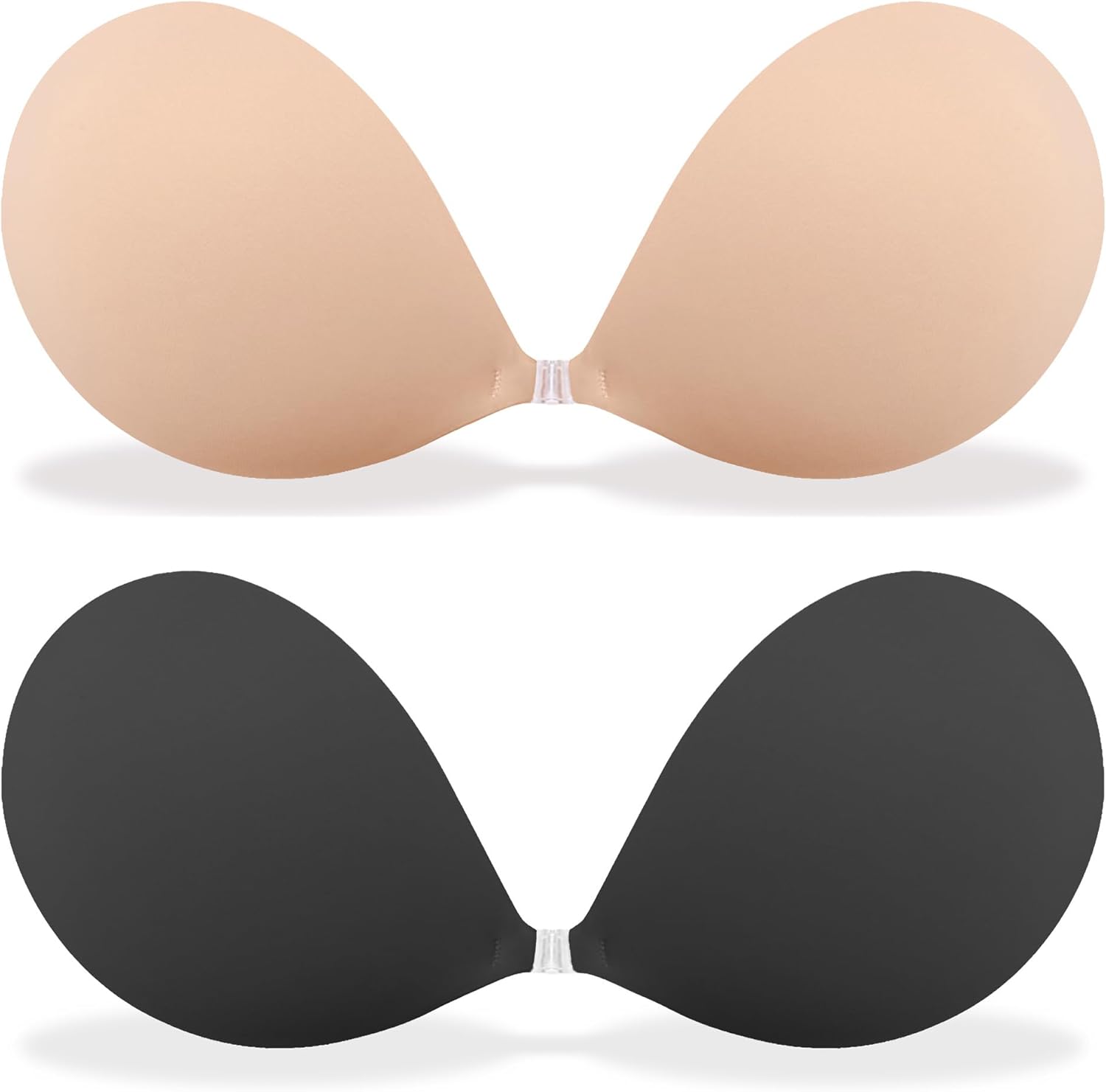 MITALOO Adhesive Bra Invisible Sticky Strapless Push up Backless Reusable Silicone Covering Nipple Bras