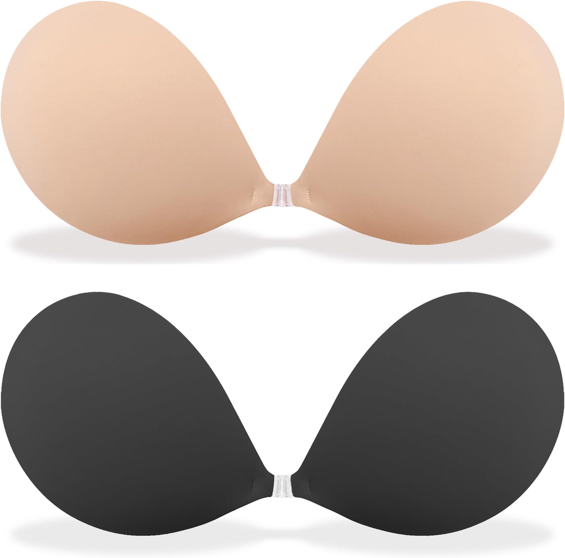 Adhesive Bra Invisible Sticky Strapless Push up Backless Reusable Silicone Covering Nipple Bras
