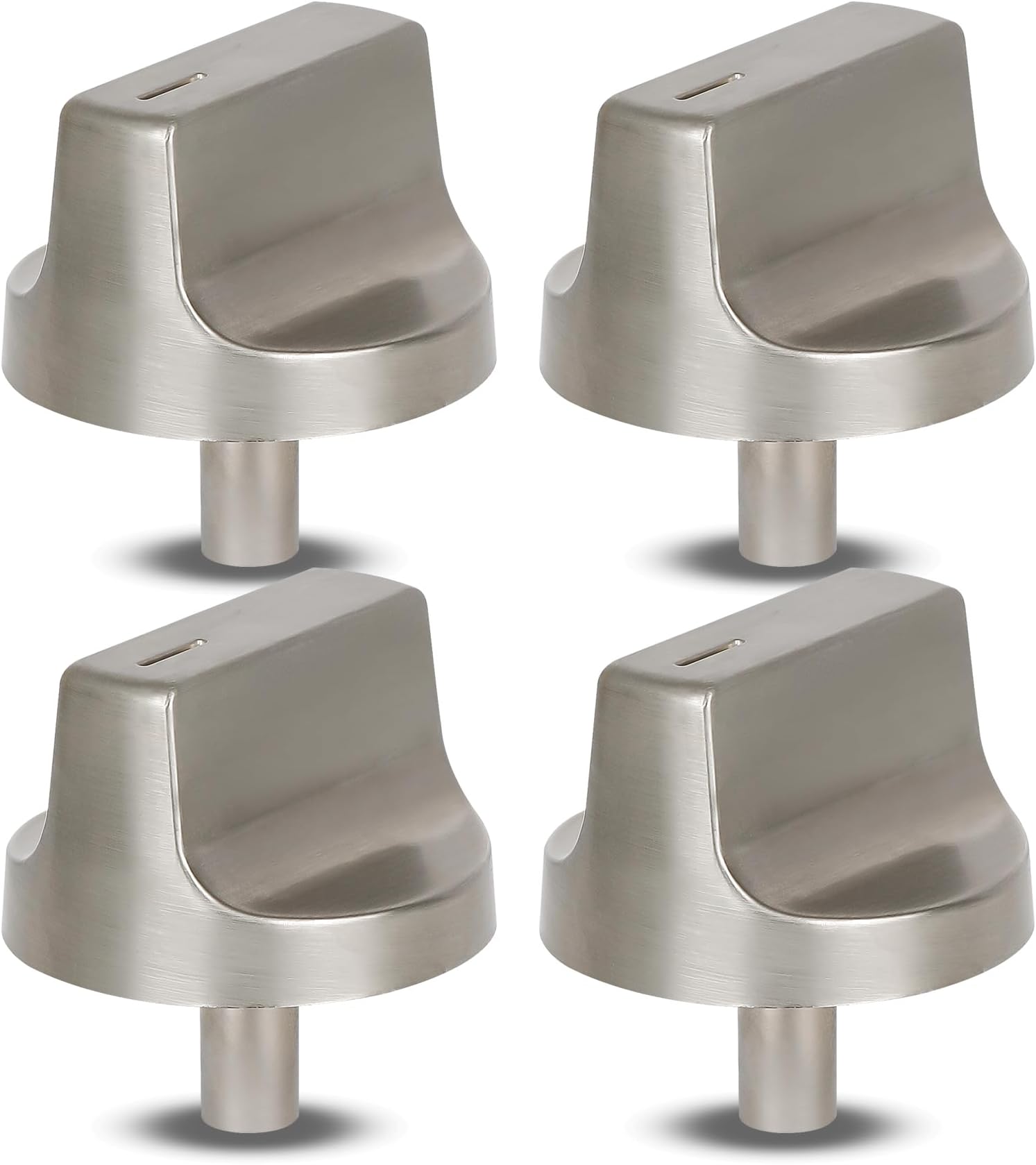 4Pcs Range Knob W11517334, Gas Oven Accessories, Parts, Gas Range Oven Control Knob Compatible with Whirlpool Gas Ranges W11122869, W10850033