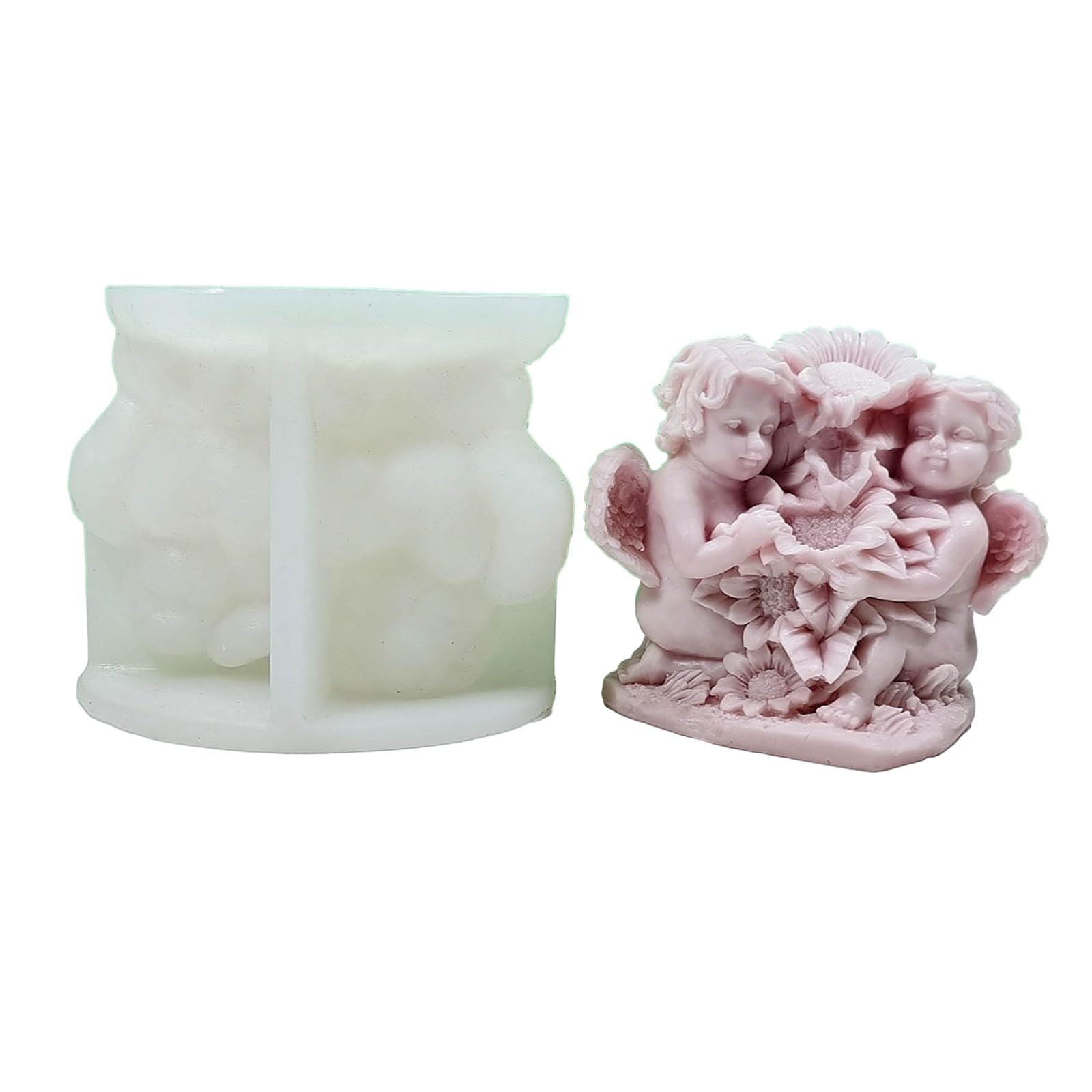 Kalttoy 3D Sculpture Mold Statue Resin Mold for Gypsum Ornaments, Epoxy Resin Casting Craft Accessories