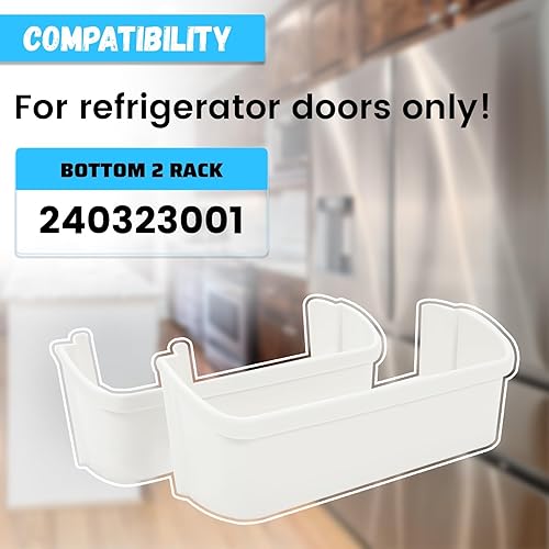 Miniatura 2 de HECASA 240323001 AP2115741 - Estante para puerta de refrigerador, compatible con Frigidaire Electrolux Refrigerador AH429724, EA429724, PS429724 de