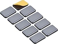Vista 8 de METALLIXITY Deslizadores deslizantes para muebles de PTFE (3.937 x 0.984 in), 4 unidades, almohadillas protectoras de suelo autoadhesivas