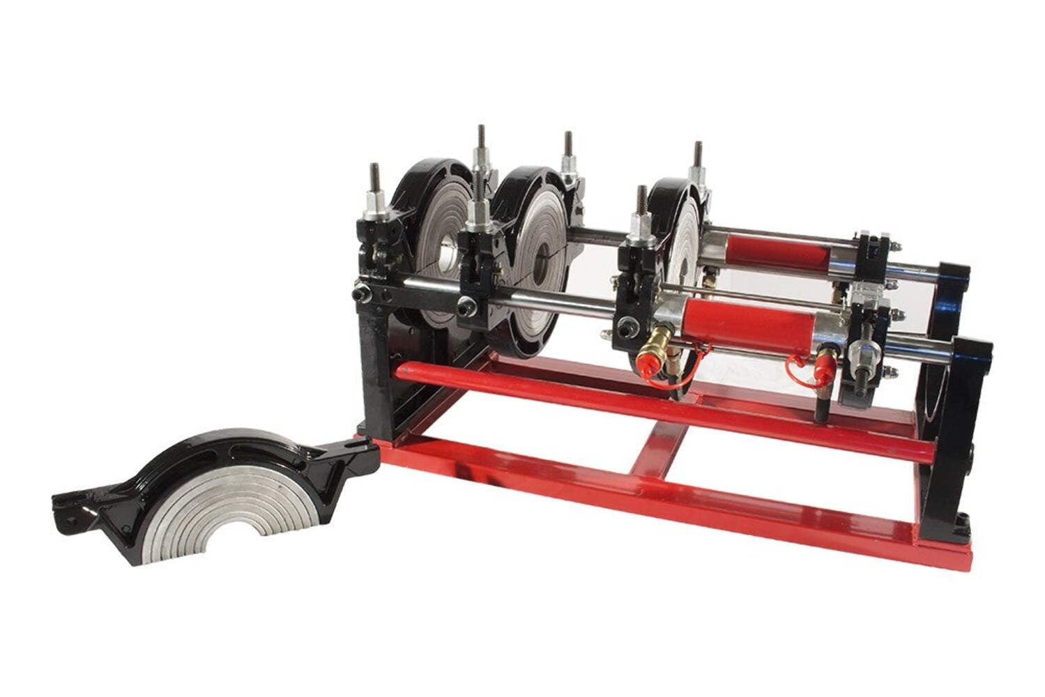 HD-PE (KPE) (Dn63 – 200 mm), saldatrice per tubi, 3,25 KW/220 V (LHC200)
