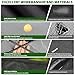 Golf Net, 10x7 Ft Practice Hitting Golf Net with Tri-Turf Mat, Ball, Tee, and Carring Bag, All-in-One Multi-Target Training Aid for Outdoor/Indoor Chipping & Driving, Ideal Gift for Men/Enthusiasts