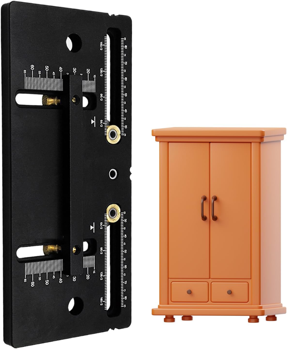 Drilling Template for Cabinet Handles Adjustable Precision Hole Finder Drilling Template for Cabinet Handles Adjustable Precision Hole Finder