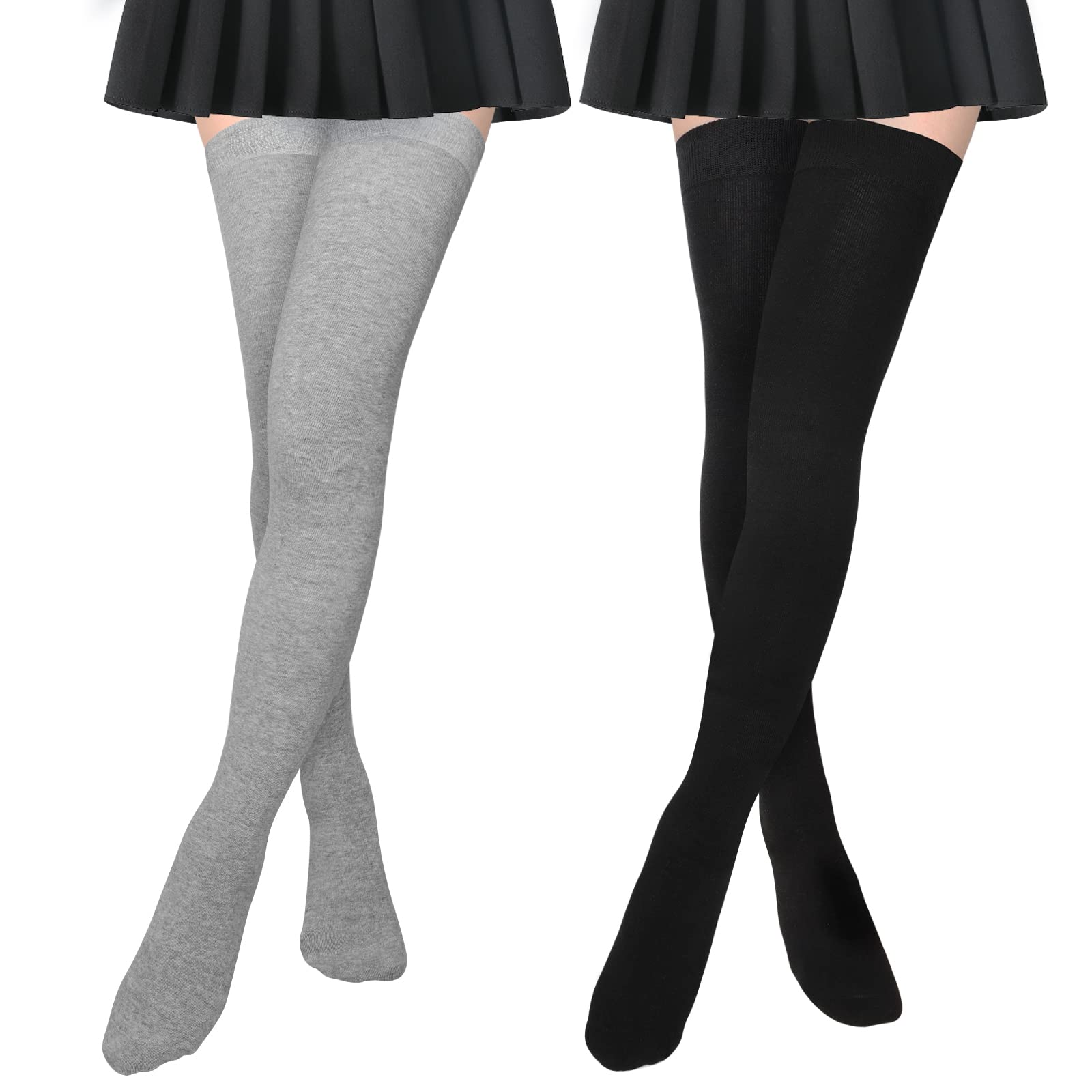 Socke 2 Paare College Style Gestreifte Damen Produktbild-Vorschau 4