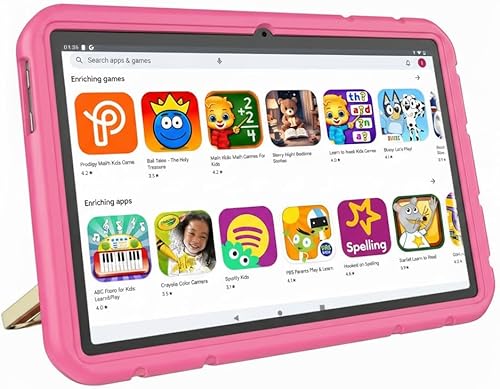 NOBKLEN Tablet Android 15 de 10.1 pulgadas, 20 GB de RAM y 128 GB de almacenamiento, WiFi 6, pantalla HD, control parental, GPS, batería de 12