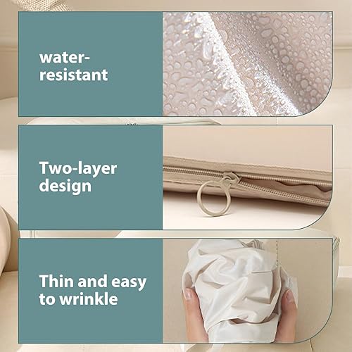 Miniatura 5 de Organizador de autocompresión que ahorra espacio, bolsas de embalaje de compresión portátiles que ahorran espacio, bolsa de almacenamiento de