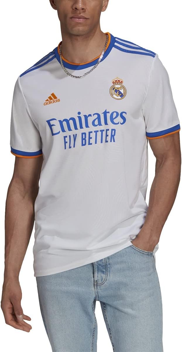 adidas Men's Real Madrid 2021-22 Home Jersey
