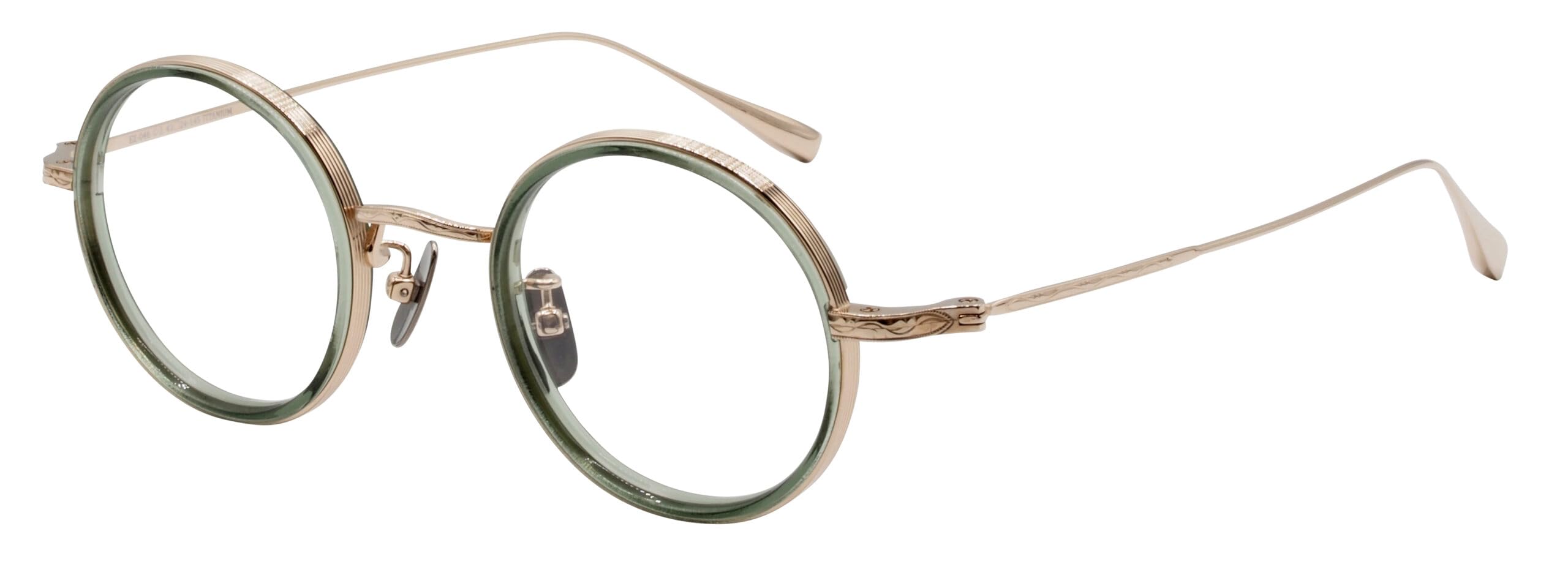 金属製 丸型レンズ 眼鏡 k18刻印 日本製 61dinEVbXYL.jpg