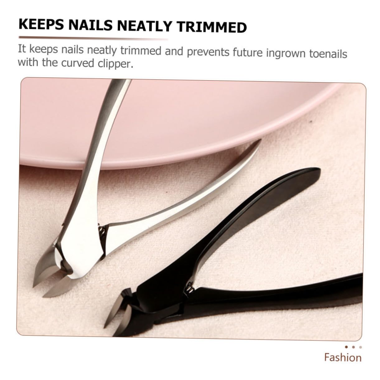 Healeved 3piezas Cortaúñas Grueso Mango Antideslizante Para Pedicura Recortador De Uñas De Pies Diseño Ergonómico y Curvado Para Uñas Encarnadas y Espesas Herramienta De Manicura