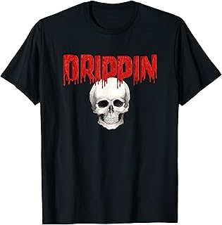 Drippin Cool Trendy Urban Wear Drippin Trendy Urban Wear Red Drip T-Shirt