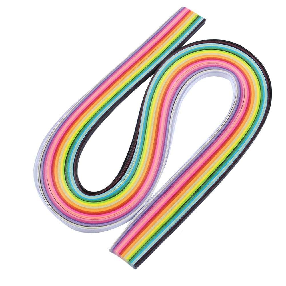 Carta Per Quilling 120 Strisce Nere - Larghezza 5 Mm, Lunghezza 52 Cm - Fai Da Te E Artigianato - 3