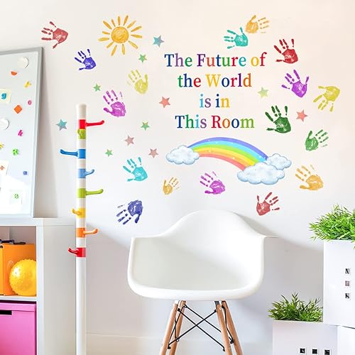 Miniatura 9 de Decoración de pared de elefante de ensueño azul, luna dorada, globo aerostático, estrellas, calcomanías de pared para habitación de bebé, habitación