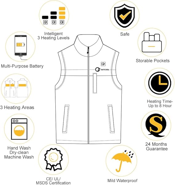 outcool heated vest