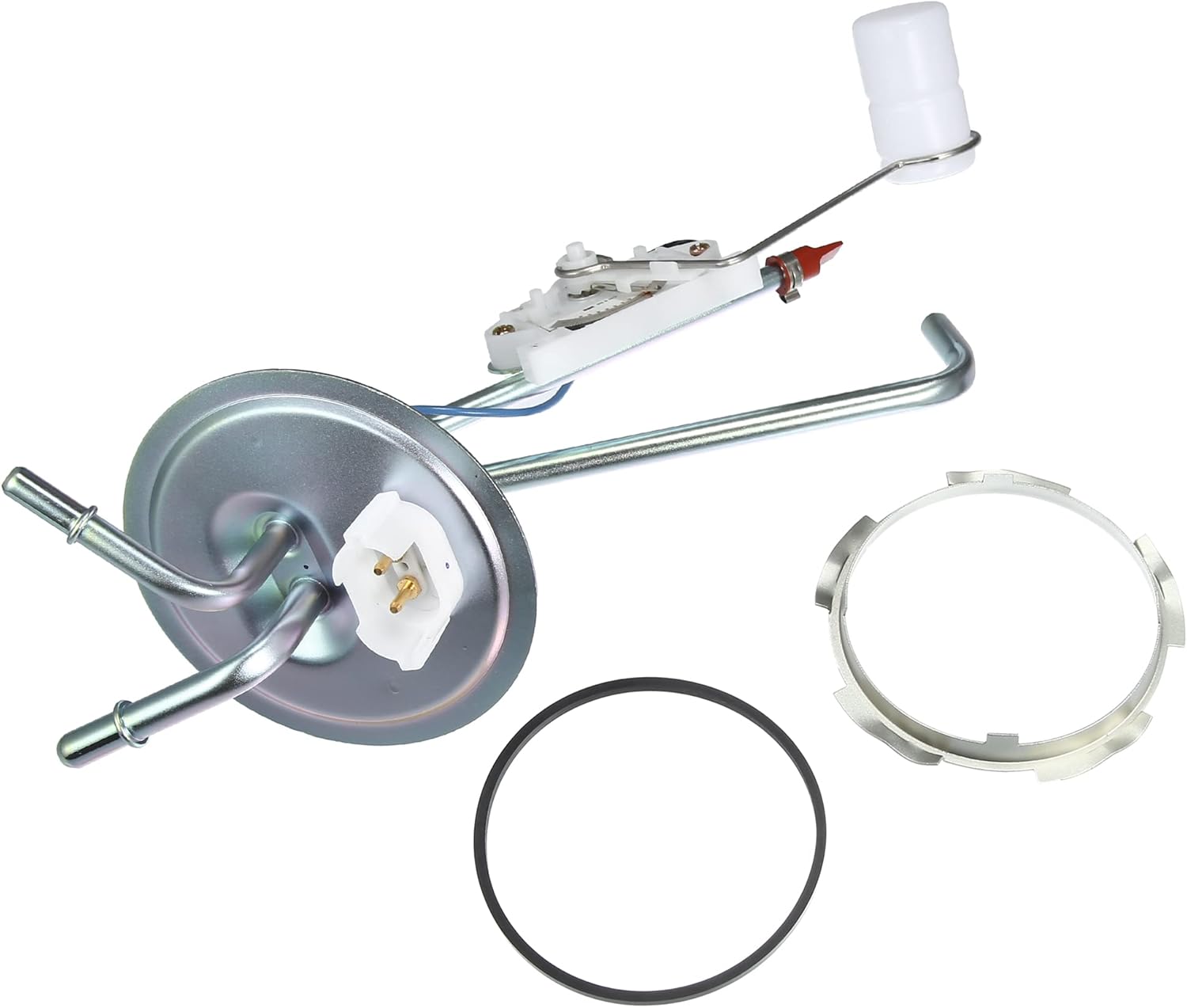 X AUTOHAUX Diesel Pickup Fuel Pump Sending Unit FMSU-5DER for Rear Tank for Ford F250 F350 Diesel Pickup 1985-1986 ABS Metal 1 Set