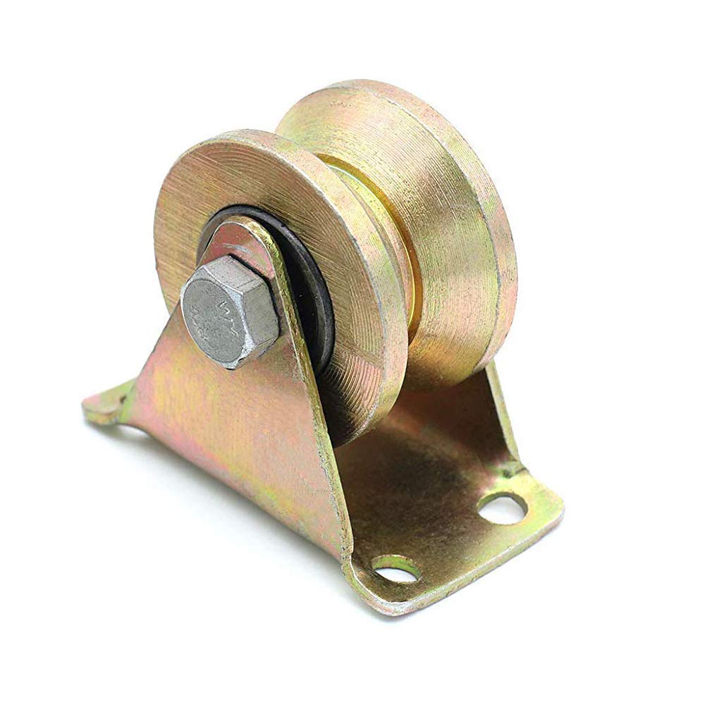 Buy VGroove Rigid Track Wheel,Sliding Gate Roller,Colour Galvanizing