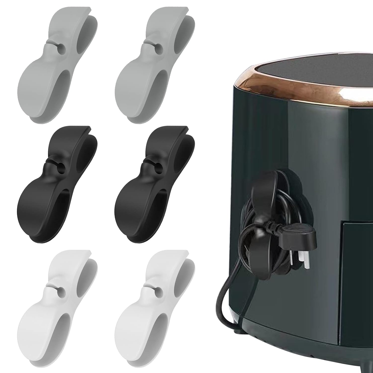 HUTVD Organiseur de Cordon: Rangez vos Câbles d'Appareils Ménagers Facilement