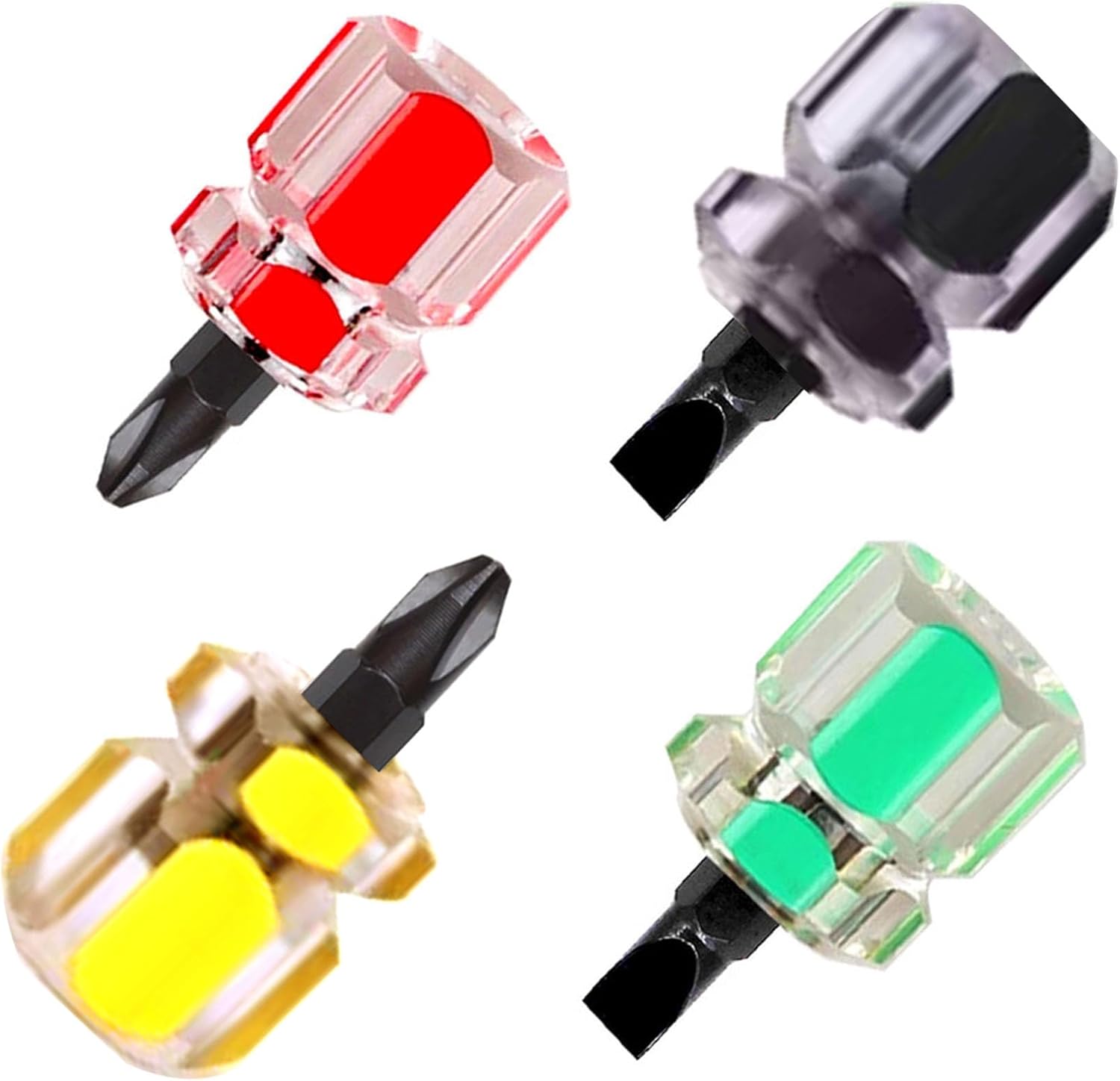 Buspoll Mini ultrashort flat head and Phillips small screwdriver set, sewing machine screwdriver tool concept