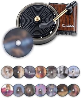Record Player Car Air Freshener Ocean Breeze