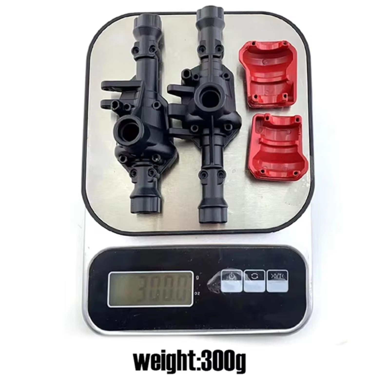 Compatibile Con Traxxas Per TRX-4 1/10 RC Crawler Car Parti Di Aggiornamento Modifica Ricambio 2X Alloggiamento Guscio Assale Anteriore Posteriore In Metallo 300G Accessori