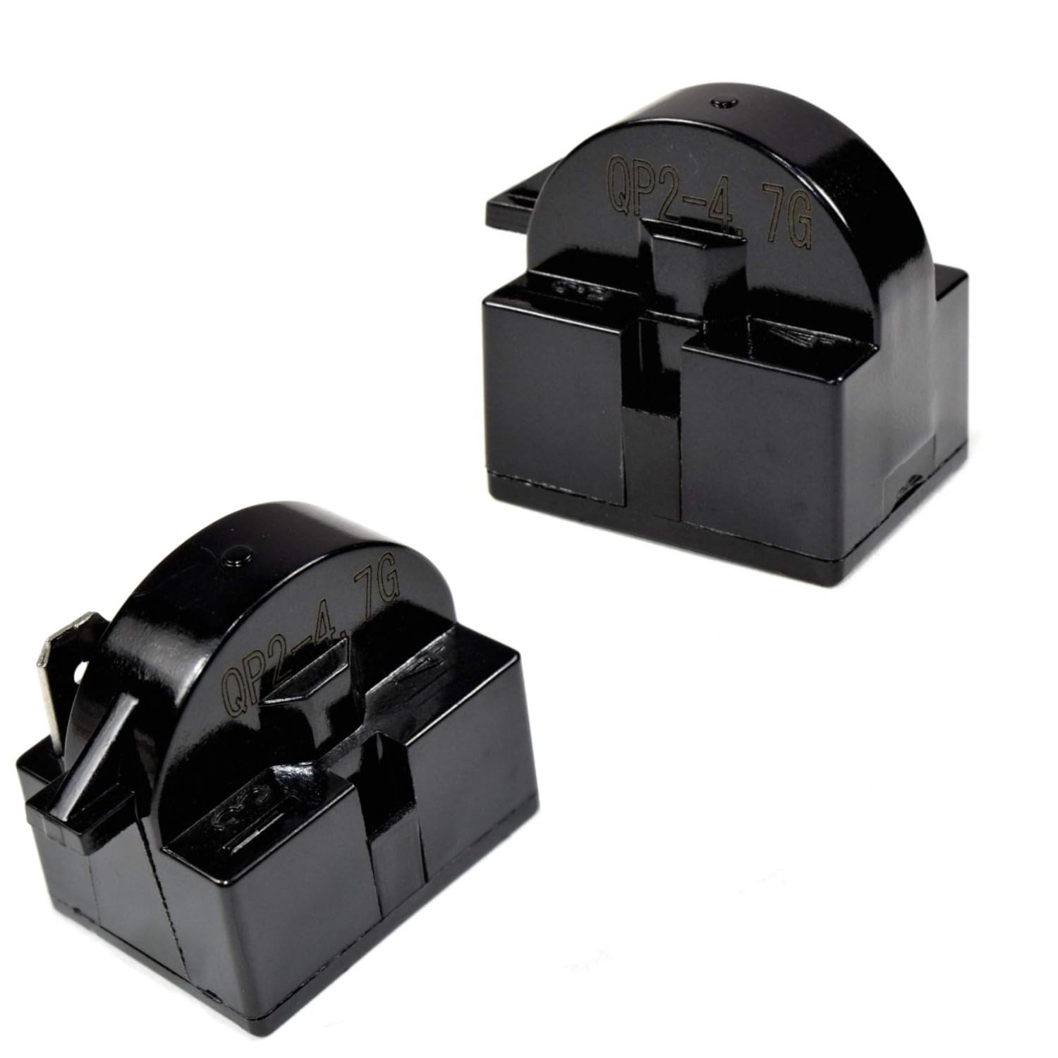 HQRP 2-Pack QP2-4.7 4.7 Ohm 1-Pin PTC Starter/Start Relay for EdgeStar PBWC120SS25 R134a Compressors Replacement fits BWC70SS BWC90SS BWC90SSLT