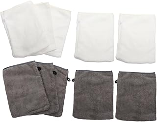 10pcs Makeup Gloves Soft Microfiber Face Clea...