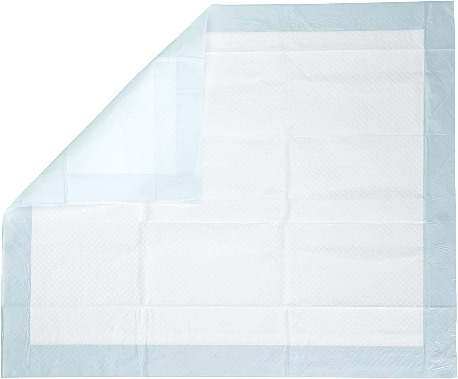 Krankenunterlage für Menschen mit Blasenschwäche | 60 x 60 cm ▸ 150 Stück ▸ 6-lagig | saugstarke Inkontinenzunterlage | Ideal auch für Babys oder als Welpenunterlage (150 Stück)