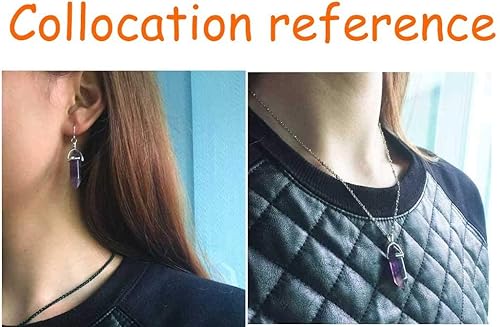 Miniatura 7 de Colgante auténtico del chakra del Reiki del punto de curación de la piedra del cuarzo, joyería que hace las piedras al por mayor, lapis lazuli,