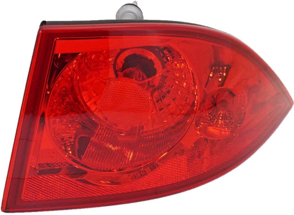 CarLights360 For 2006-2011 Buick Lucerne Rear Tail Light Passenger Side GM2819177 outer lamp-replaces 20760486